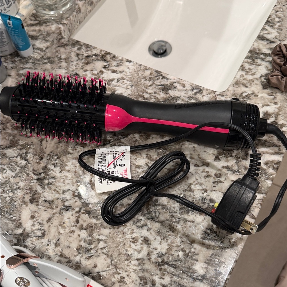 Revlon Pink and Black Hair Styling Brush